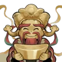 Silhouette Emote: God of Avarice