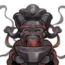 Gleam Emote: God of Avarice