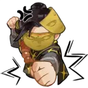 Silhouette Emote: Tian Ying