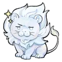 Silhouette Emote: Moonlion