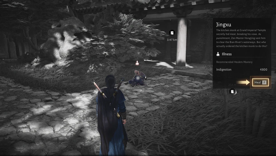 The game's tutorial picture for Observation